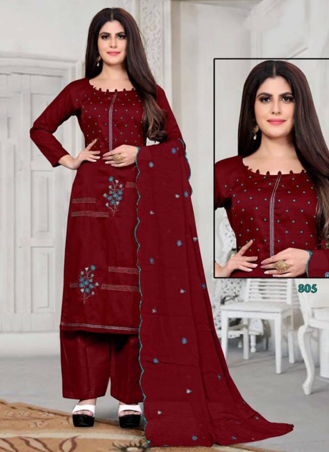 CHAND VOL-1 Fancy Latest Designer Heavy Festive Wear Pure Jaam Embroidery Work Salwar Suit Collection